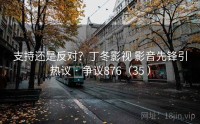 支持还是反对？丁冬影视 影音先锋引热议 · 争议876（35 ）