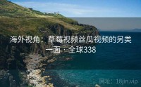 海外视角：草莓视频丝瓜视频的另类一面 · 全球338